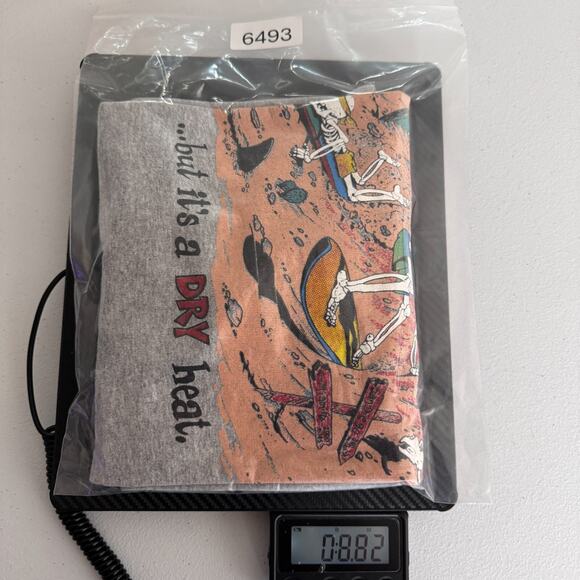 Vintage Arizona Heat Wave T-Shirt Men's Large gray Funny Dry Heat Surfwear 90s - Picture 6 of 6